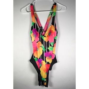 Vintage 80’s Bill Blass One Piece Swimsuit